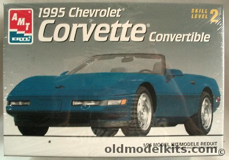 AMT 1/25 1995 Chevrolet Corvette Convertible, 6538 plastic model kit
